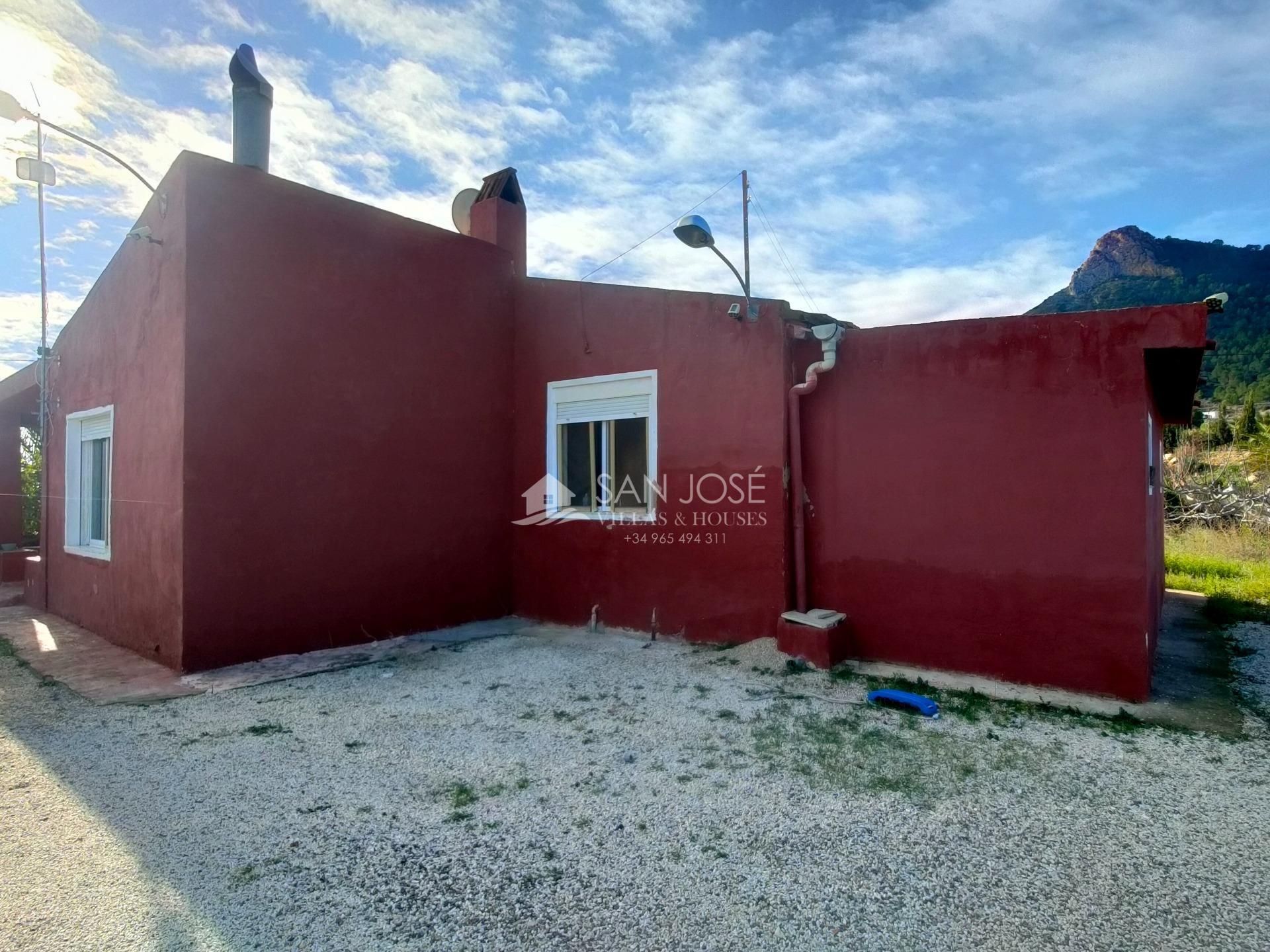 Vista exterior de Casa o chalet en venta en Aspe con Trastero