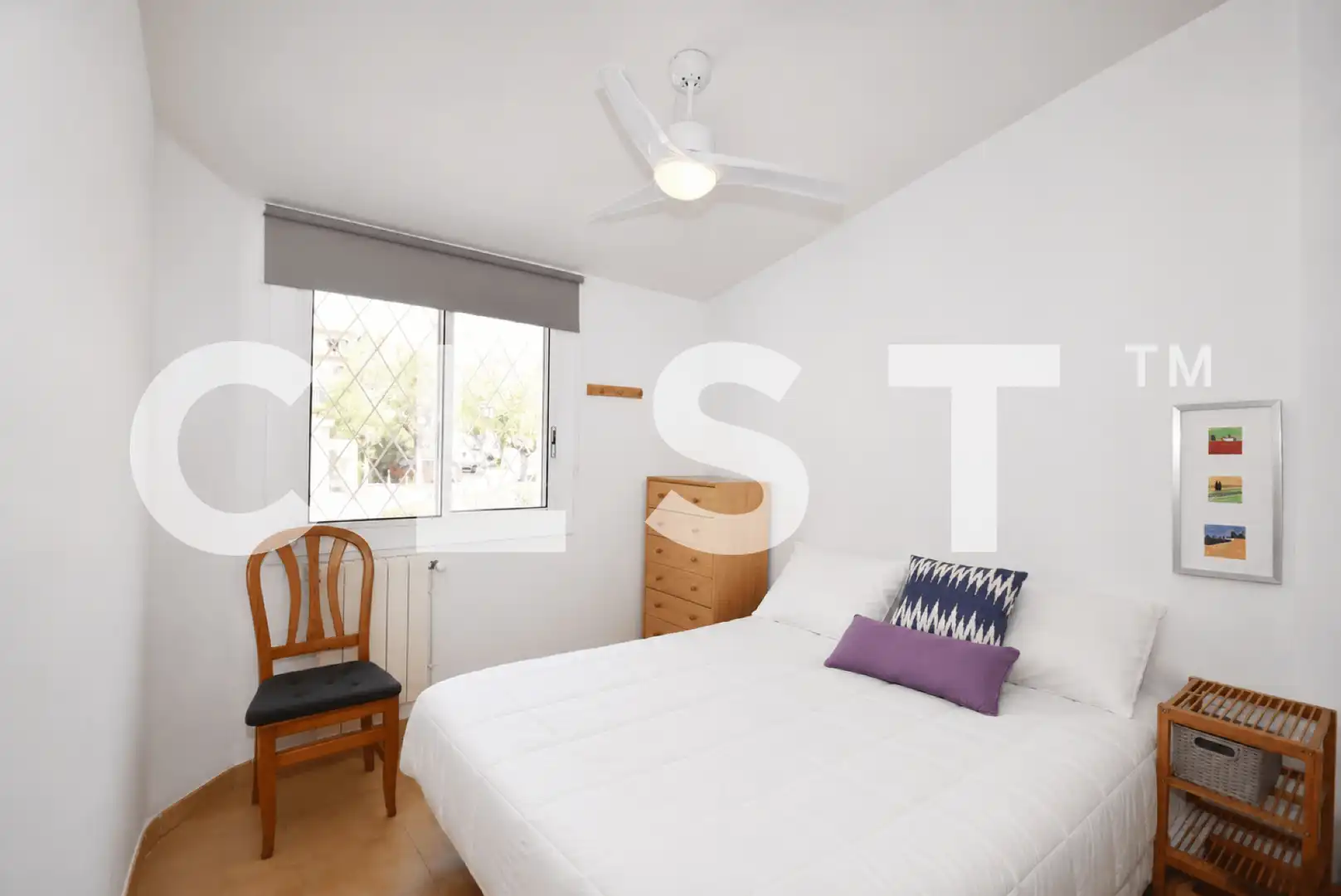Bedroom of Houses for rent in Cubelles  with Air Conditioner, Heating and Private garden
