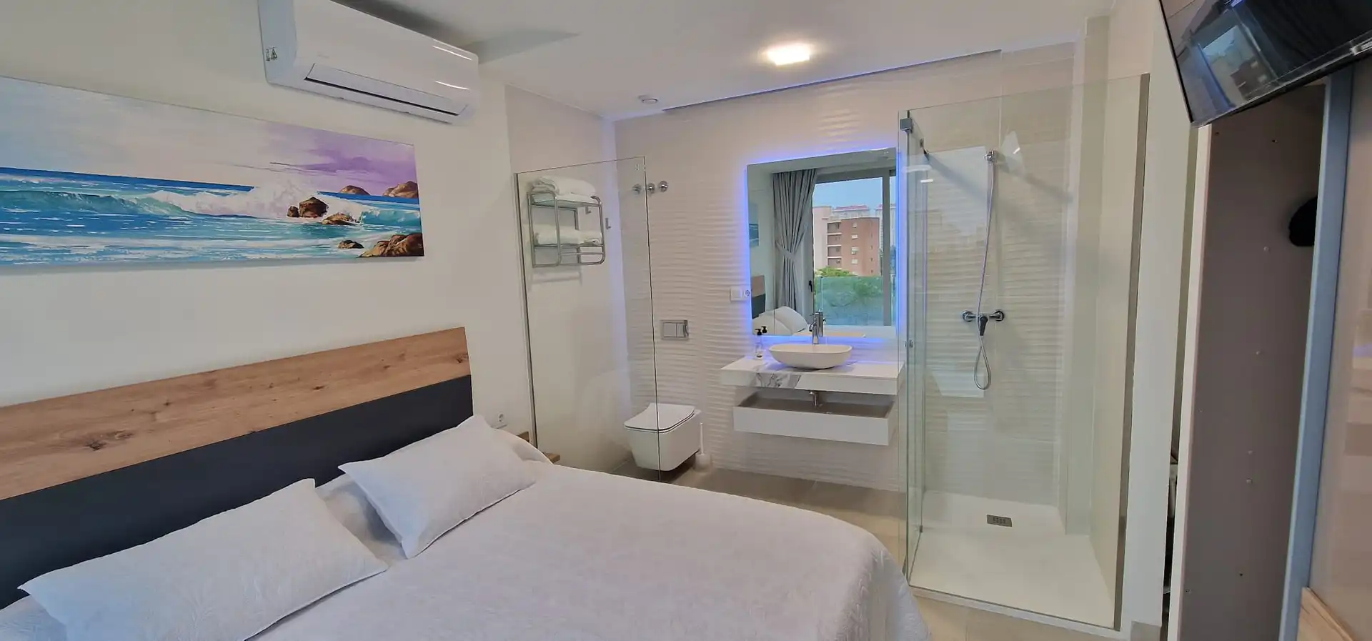 Bany de Apartament en venda en Finestrat amb Aire condicionat, Calefacció i Jardí privat