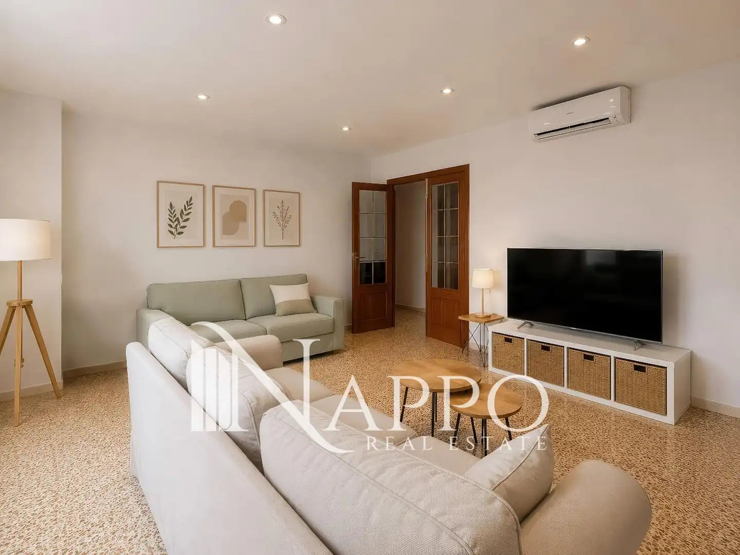 Sala de estar de Piso en venta en  Palma de Mallorca con Aire acondicionado, Calefacción y Terraza