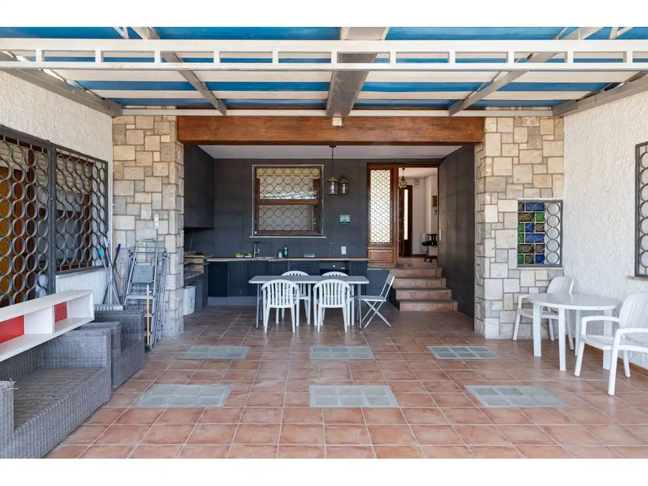 Terraza de Casa o chalet en venta en Godelleta con Aire acondicionado, Calefacción y Jardín privado
