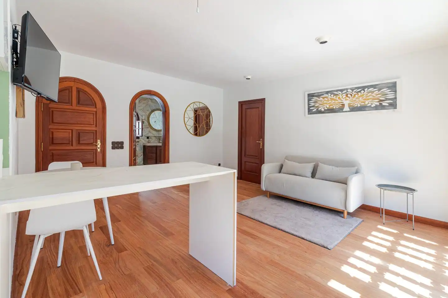 Living room of Houses for rent in Mogán  with Private garden, Terrace and Swimming Pool