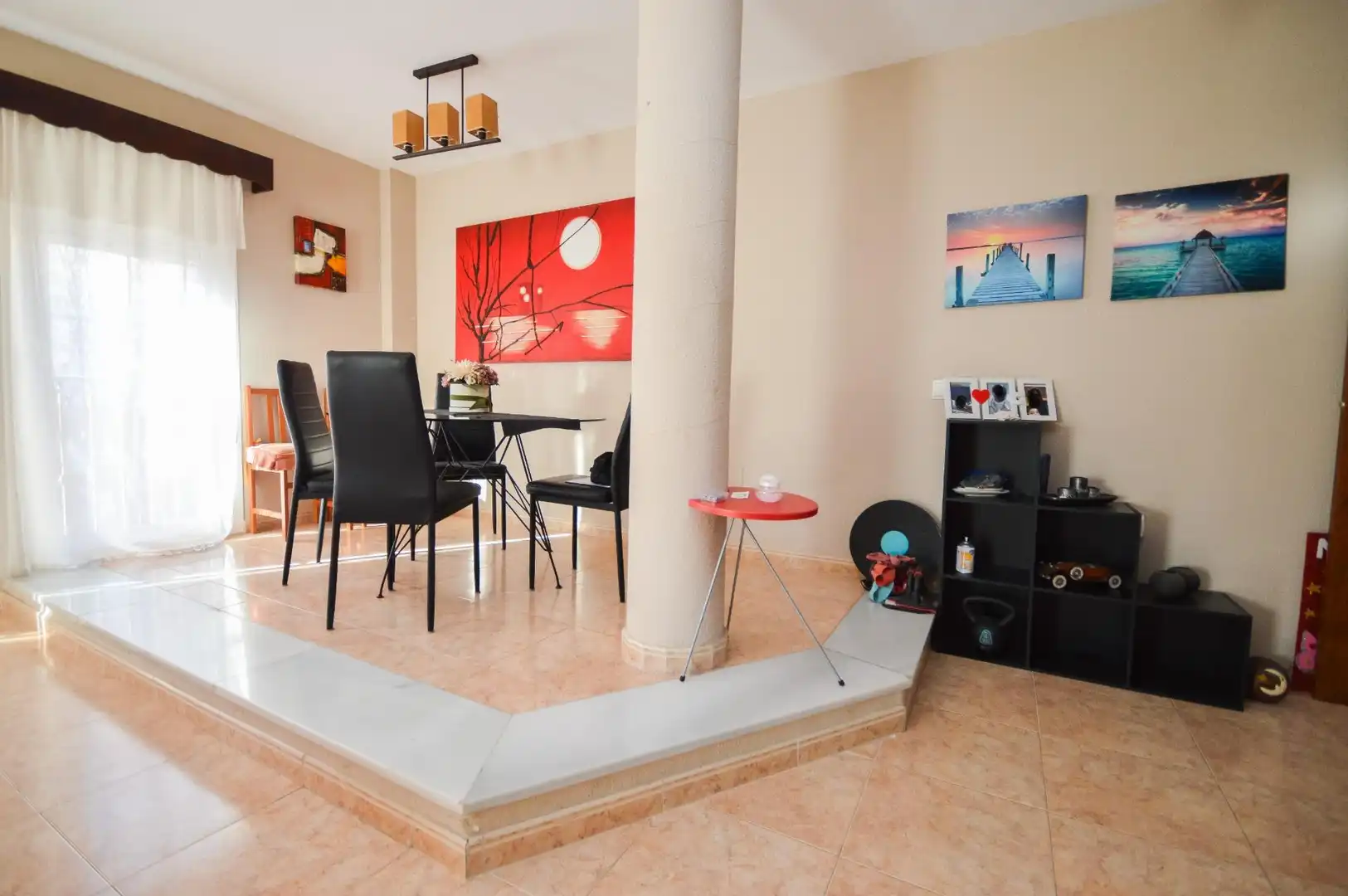Wohnzimmer von Wohnung zum Verkauf in Viator mit Klimaanlage und Heizung