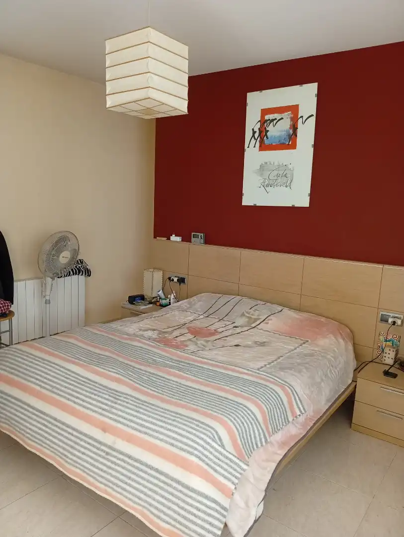 Dormitori de Casa adosada en venda en L'Aldea amb Aire condicionat, Calefacció i Jardí privat