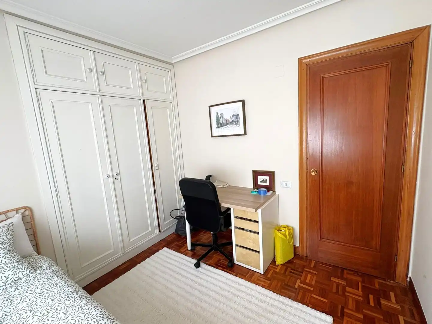 Bedroom of Flat for rent in Oviedo   with Heating and Furnished