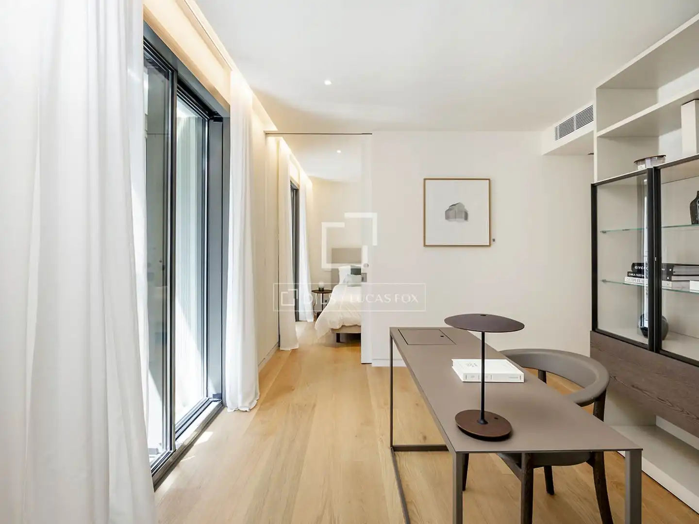 Bedroom of Flat for sale in Barcelona  with Air Conditioner, Terrace and Swimming Pool