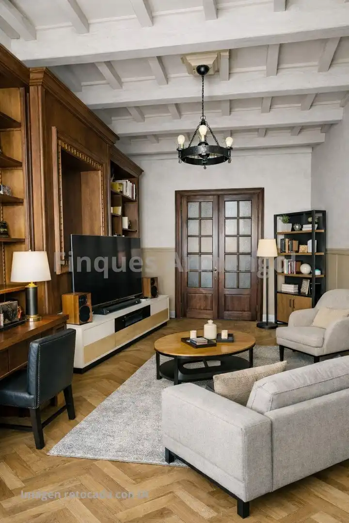 Sala d'estar de Finca rústica en venda en Maó - Mahón amb Jardí privat, Terrassa i Traster