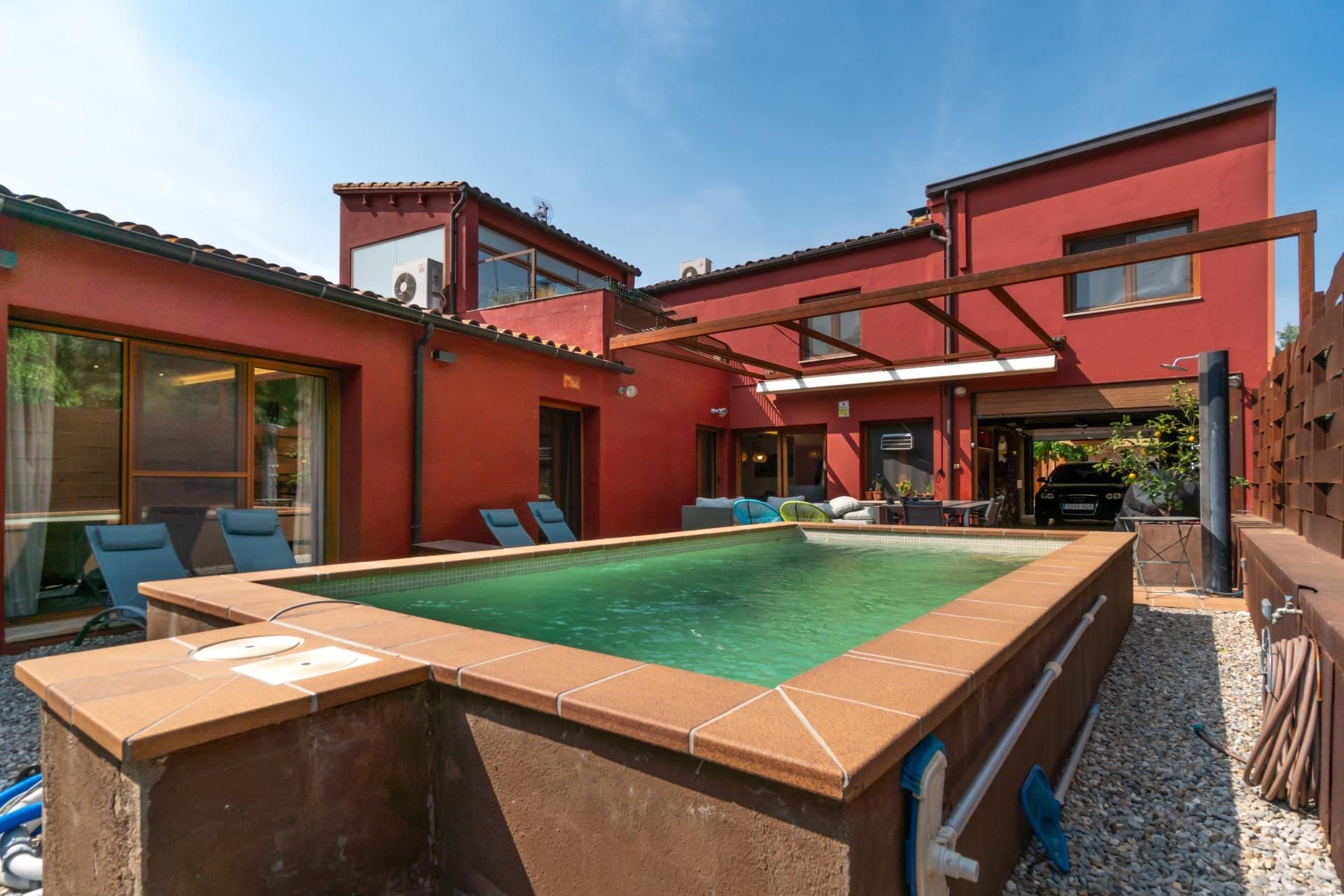 Piscina de Casa o xalet en venda en Forallac amb Calefacció, Jardí privat i Terrassa