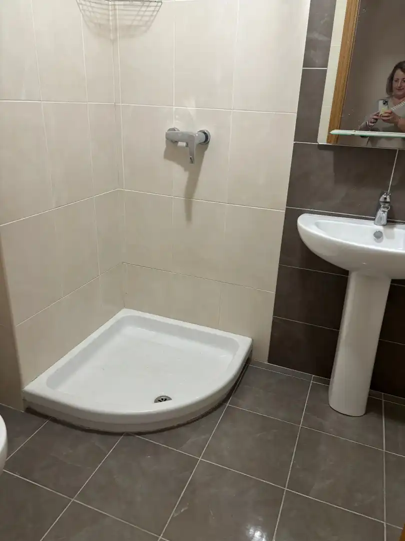Badezimmer von Wohnung zum Verkauf in Villarrobledo mit Heizung, Parkett und Terrasse