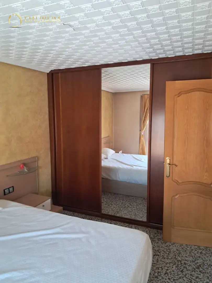 Bedroom of Flat for sale in Cheste  with Air Conditioner, Terrace and Furnished