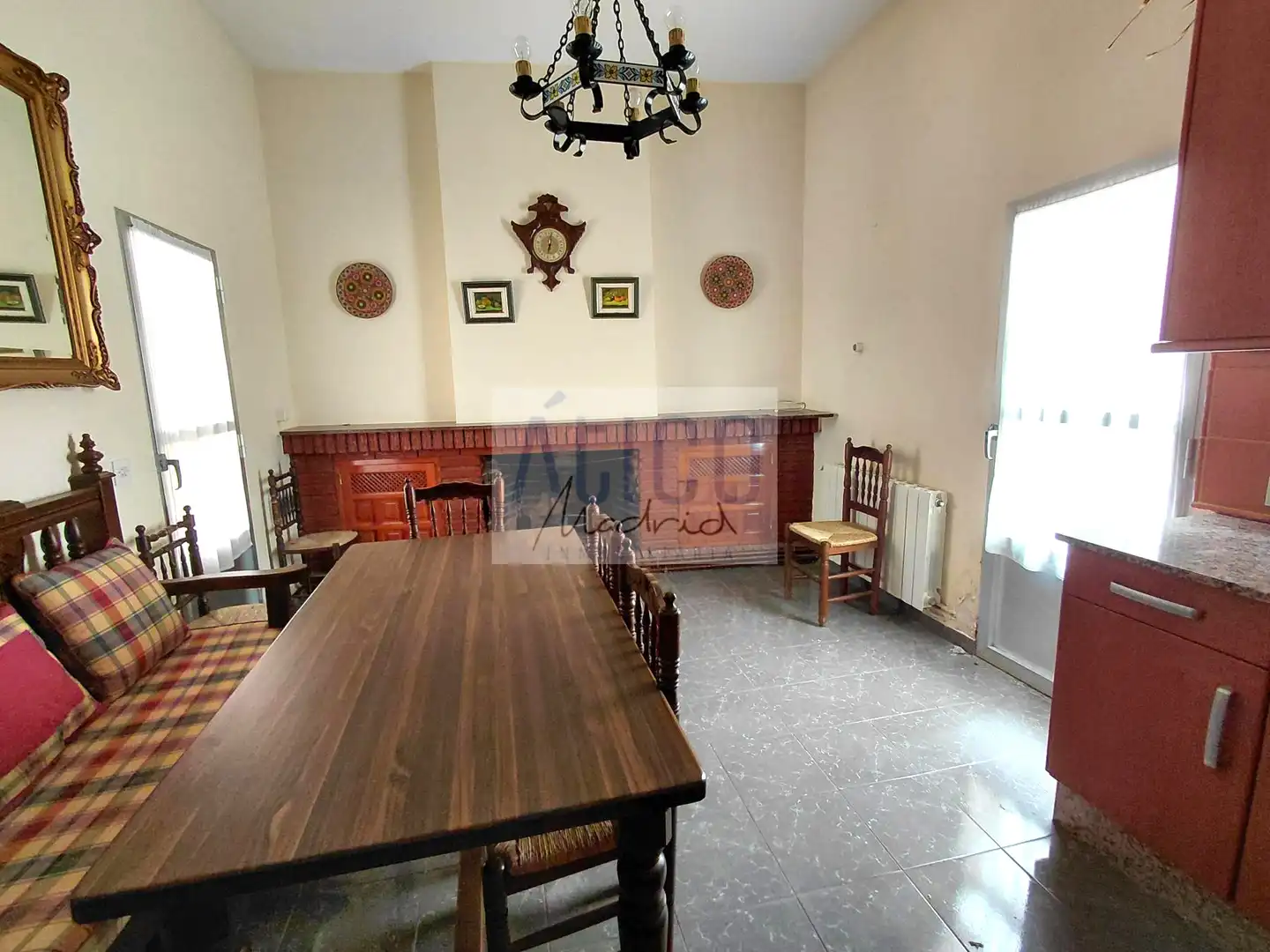 Menjador de Casa o xalet en venda en Cózar amb Calefacció i Terrassa