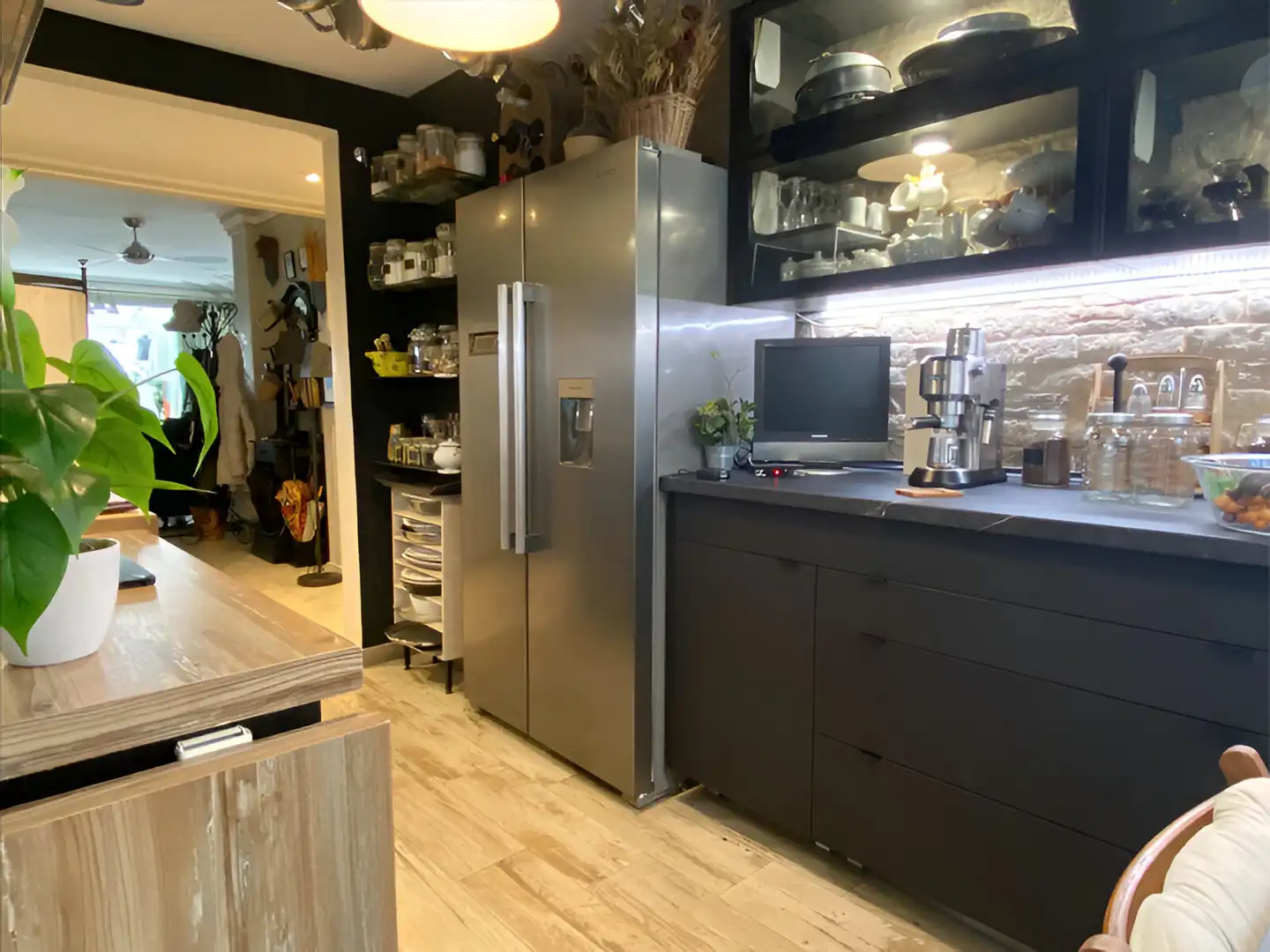 Cocina de Apartamento en venta en Marbella con Aire acondicionado, Terraza y Piscina