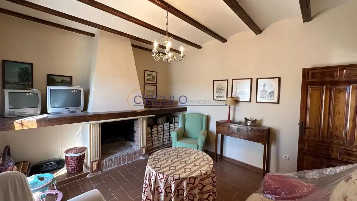Sala de estar de Casa o chalet en venta en Lorca con Calefacción, Trastero y Amueblado