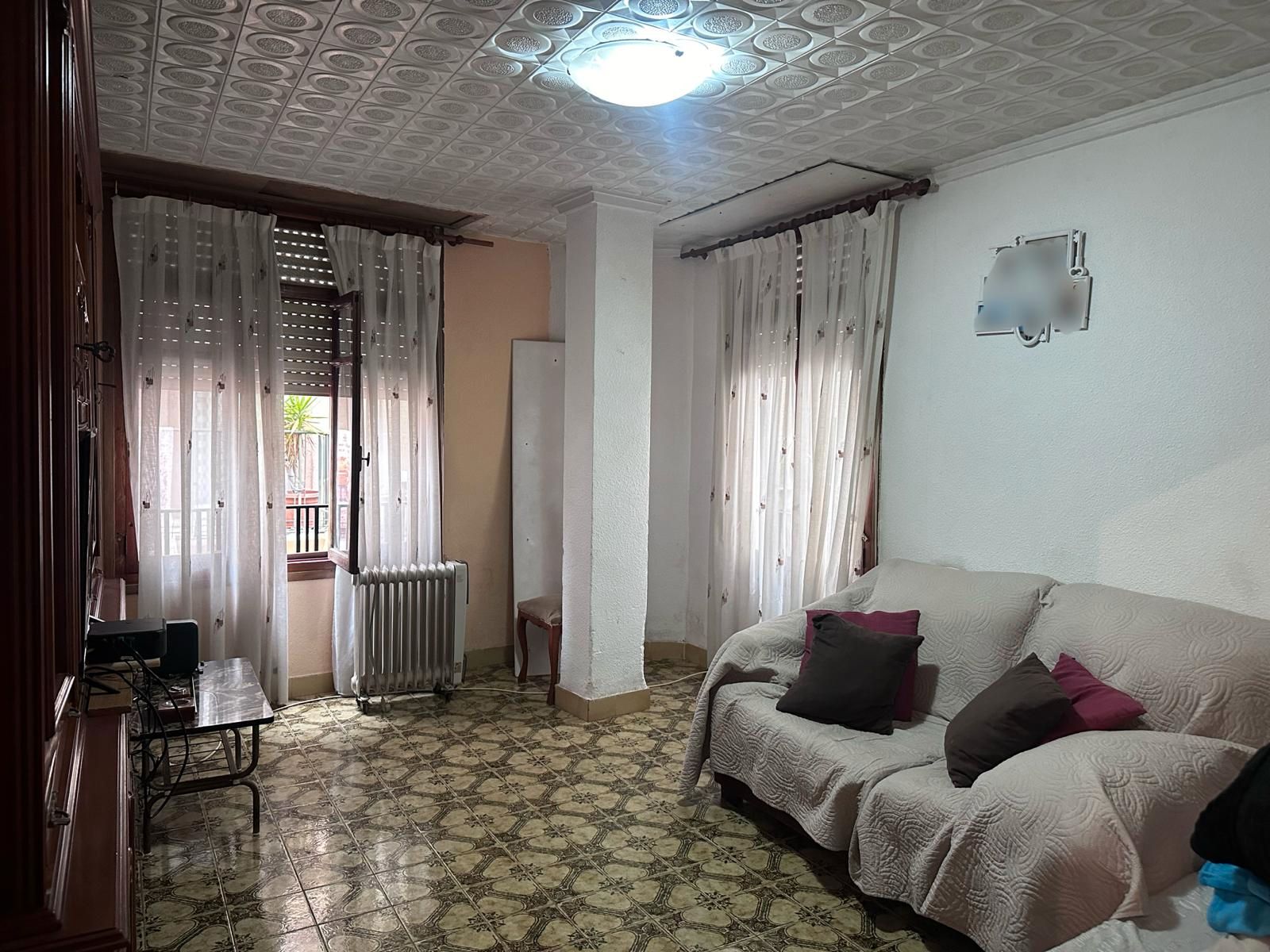 Sala d'estar de Casa adosada en venda en Nules amb Terrassa, Traster i Moblat