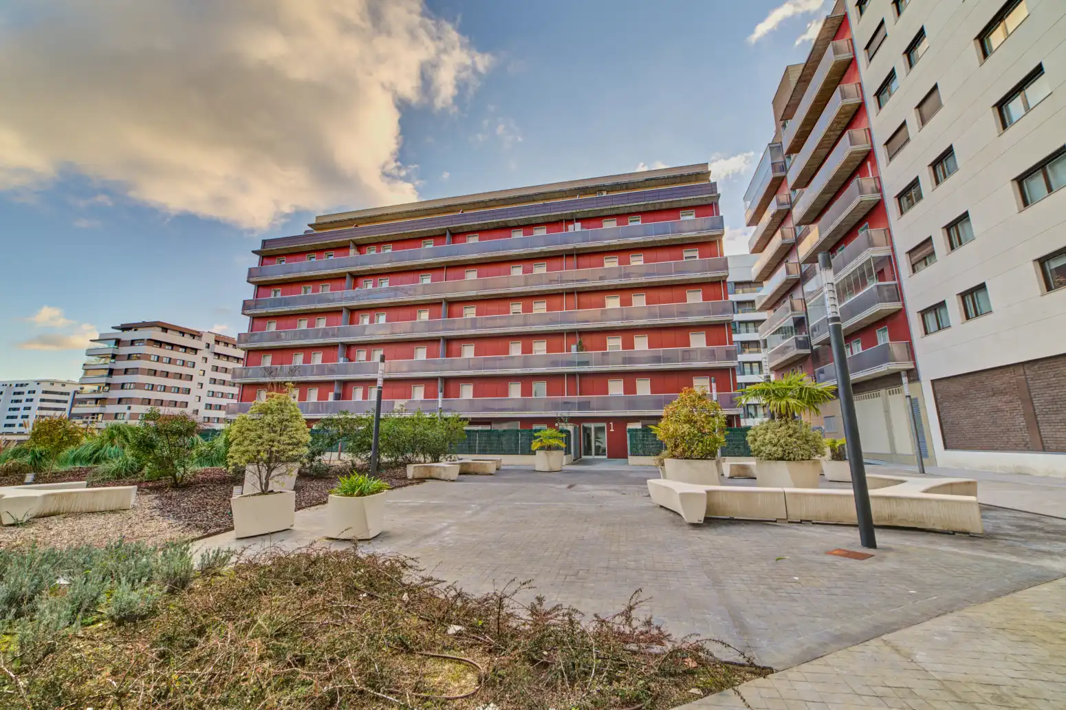 Vista exterior de Piso en venta en  Pamplona / Iruña con Calefacción, Terraza y Trastero
