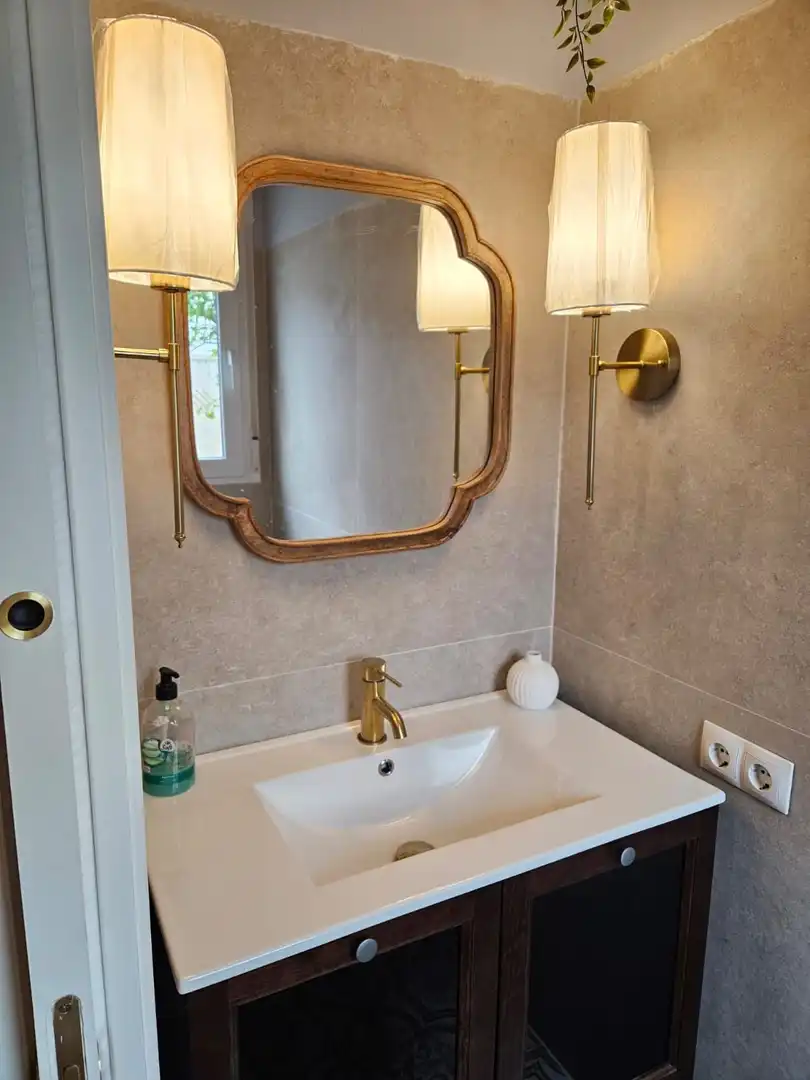 Bathroom of Houses for sale in Dénia  with Air Conditioner, Private garden and Furnished