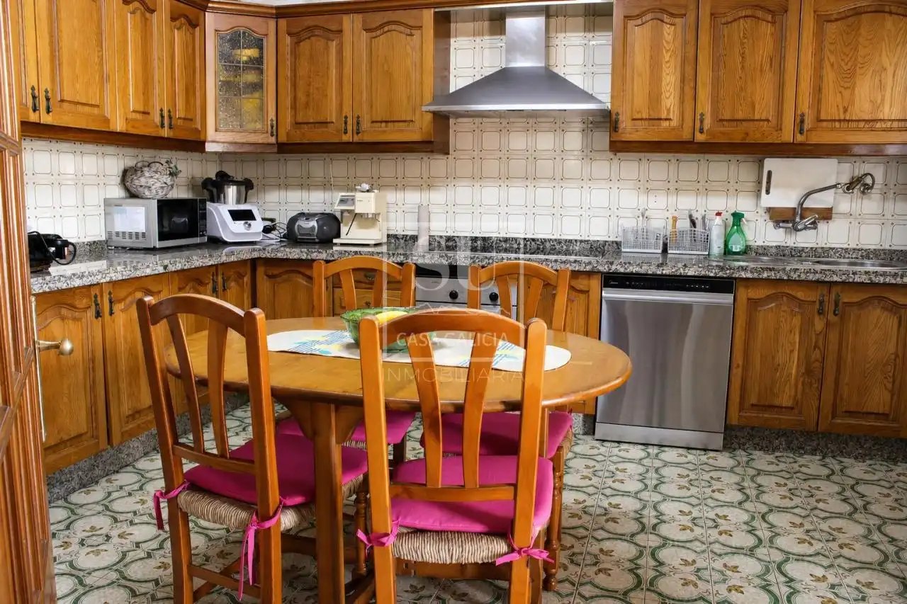 Cocina de Casa o chalet en venta en Nigrán con Calefacción, Jardín privado y Terraza