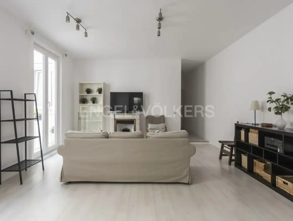 Wohnzimmer von Wohnung zum Verkauf in Madrid mit Klimaanlage, Heizung und Parkett