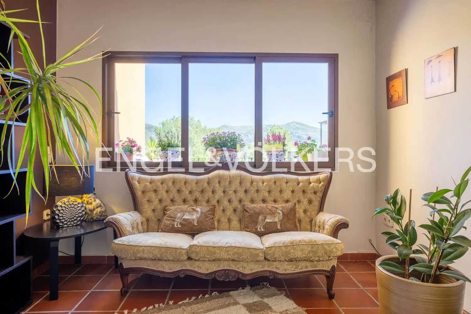 Sala de estar de Casa o chalet en venta en Xaló con Aire acondicionado, Calefacción y Jardín privado