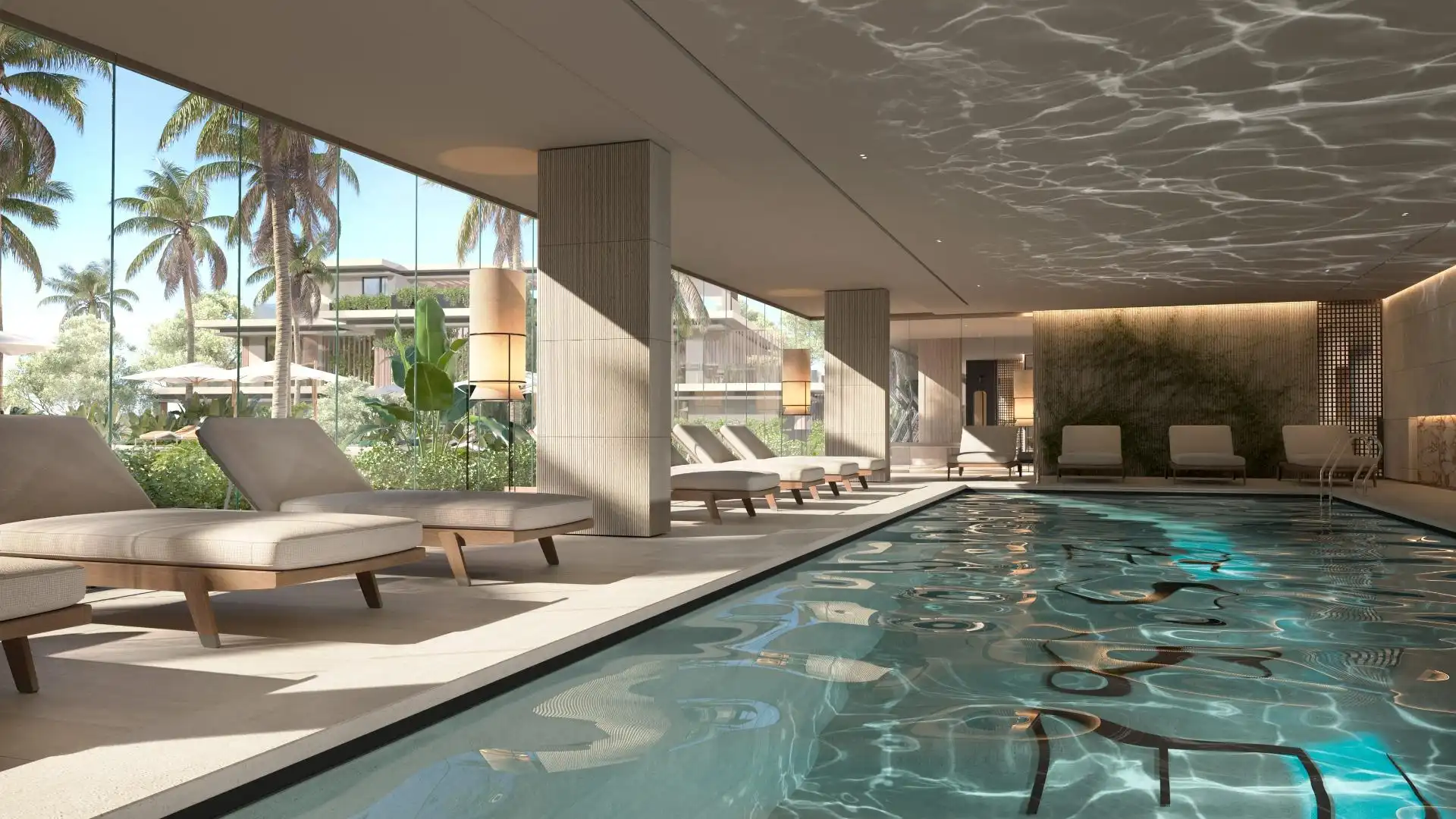 Swimming pool of Apartments for sale in Estepona  with Air Conditioner, Heating and Private garden