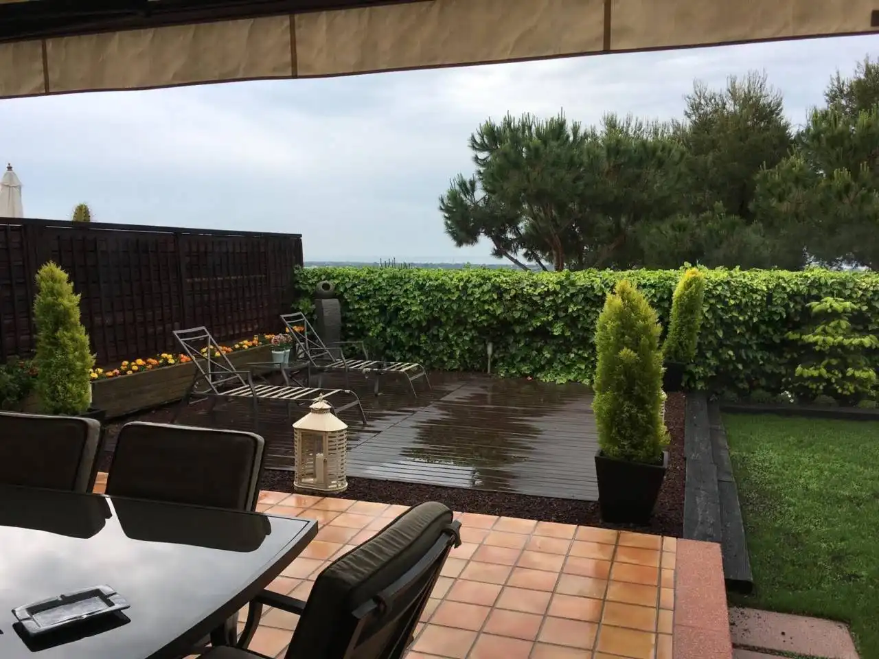 Terraza de Casa o chalet de alquiler en Castelldefels con Aire acondicionado, Calefacción y Jardín privado
