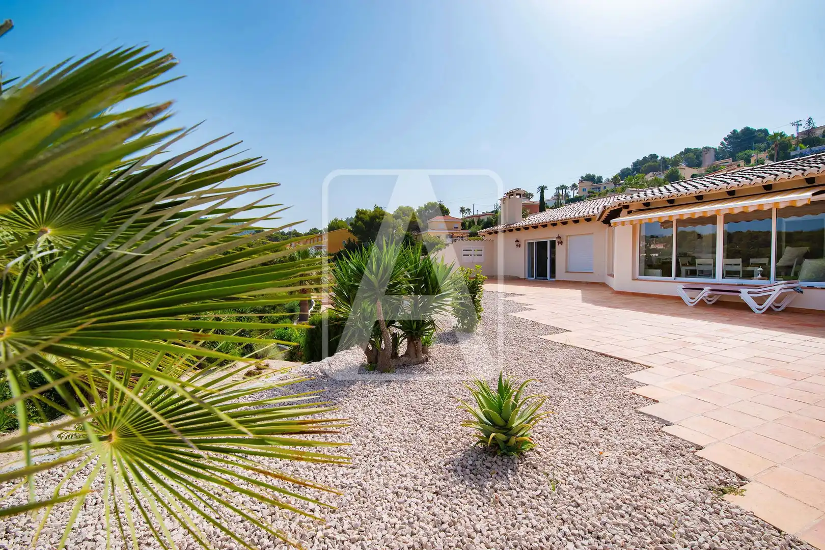 Jardí de Casa o xalet en venda en Calpe / Calp amb Aire condicionat, Calefacció i Jardí privat
