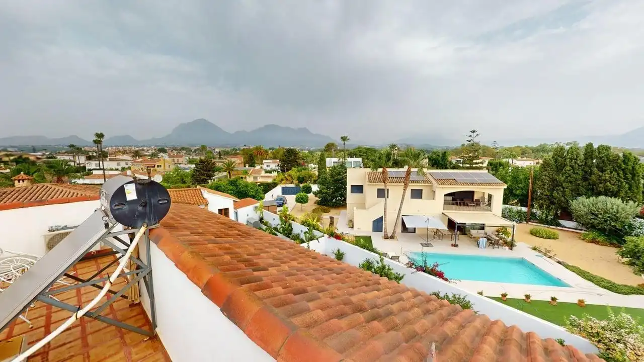 Terrassa de Casa o xalet en venda en L'Alfàs del Pi amb Jardí privat, Terrassa i Traster