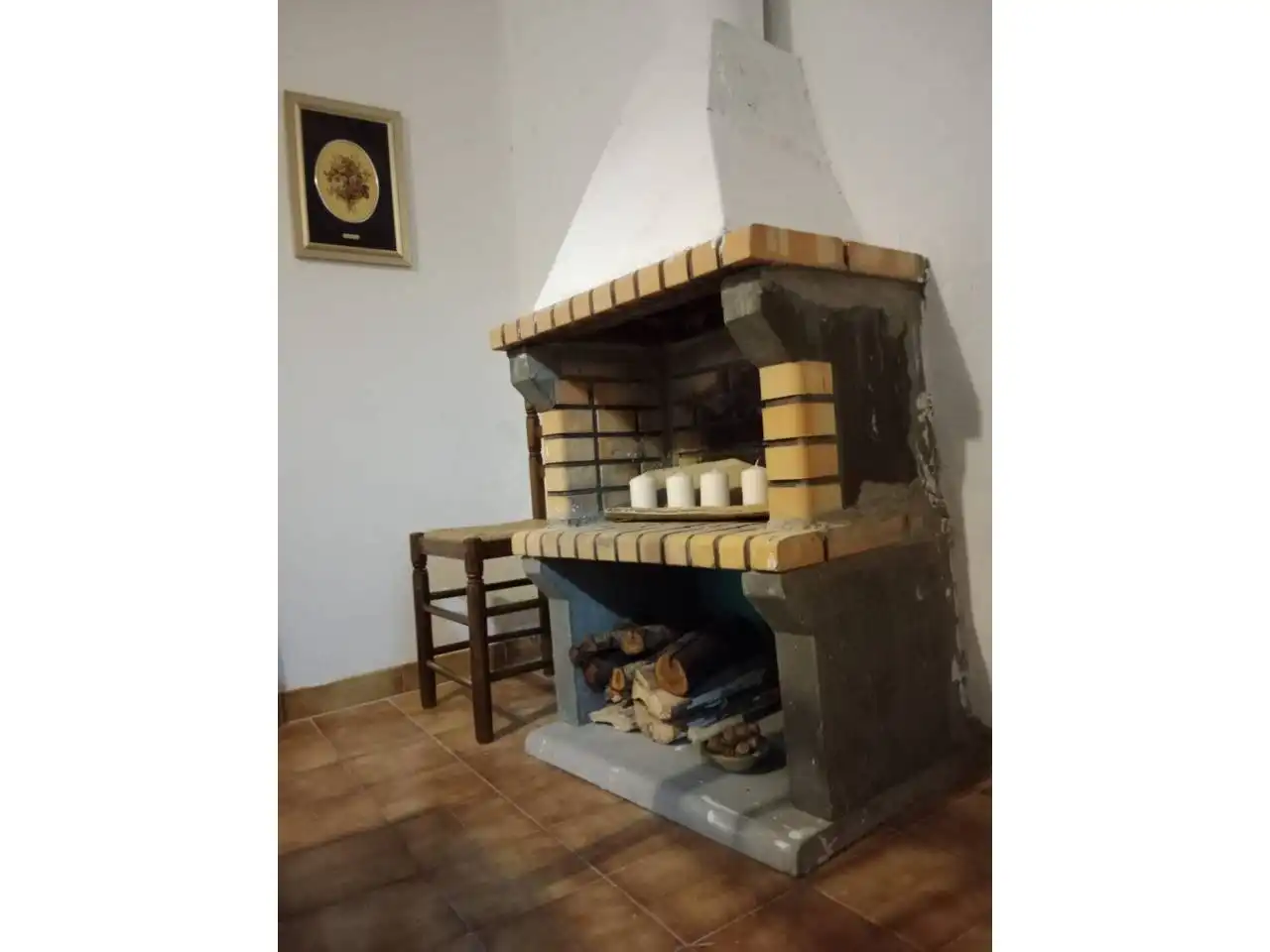 Cuina de Casa o xalet en venda en Sant Guim de la Plana amb Calefacció i Terrassa