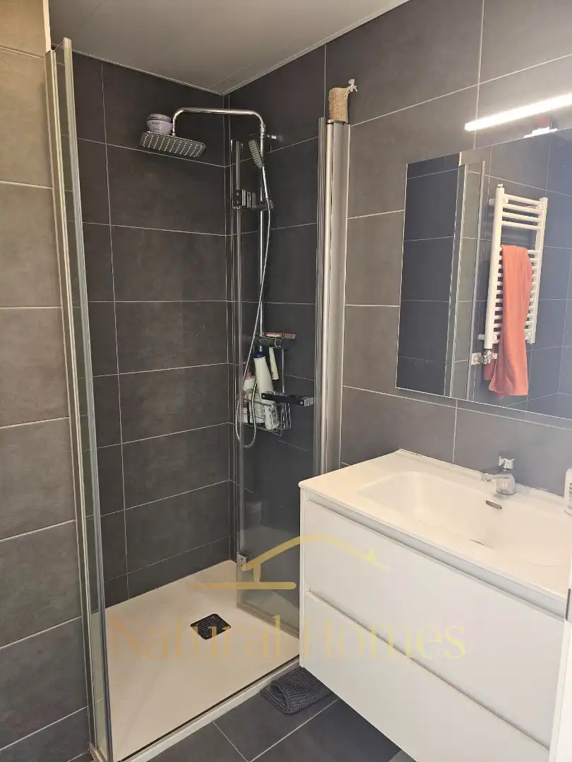 Bathroom of Duplexes for rent in Caldes d'Estrac  with Air Conditioner, Terrace and Furnished