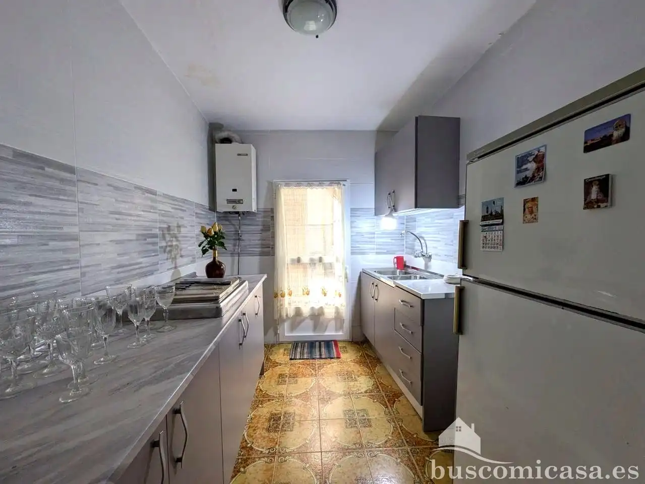 Cuina de Casa o xalet en venda en Linares amb Aire condicionat, Terrassa i Balcó