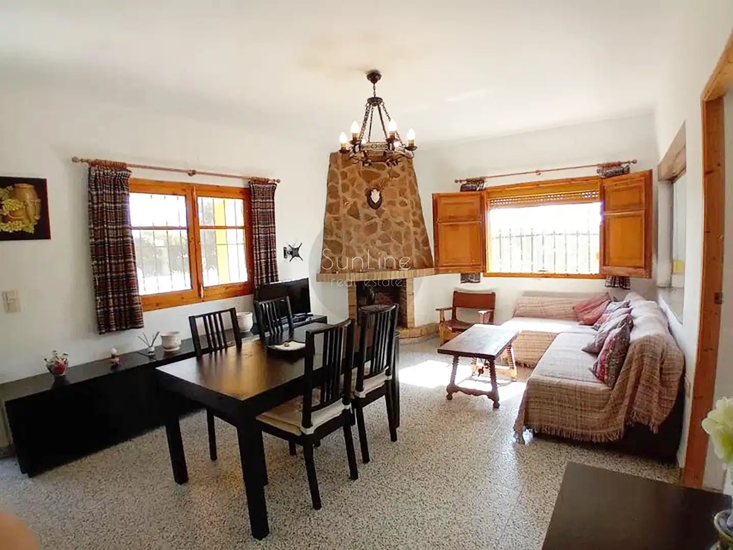 Sala de estar de Casa o chalet en venta en Chiva con Aire acondicionado, Jardín privado y Trastero