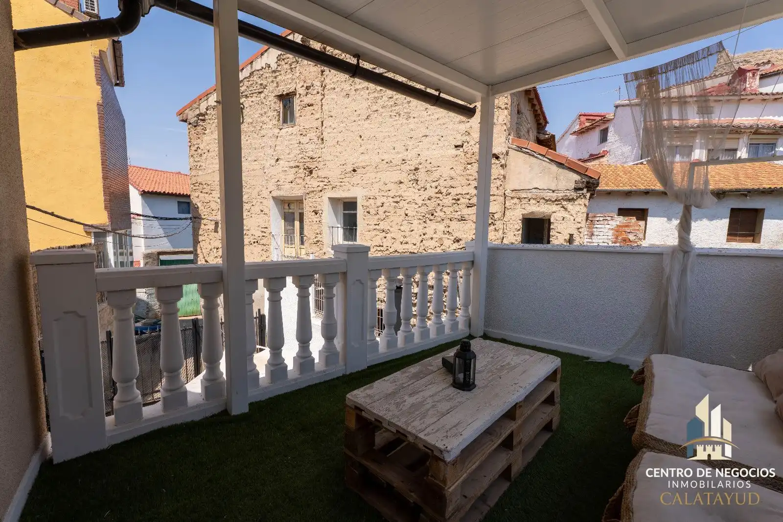 Terraza de Casa o chalet en venta en Maluenda con Calefacción, Terraza y Amueblado