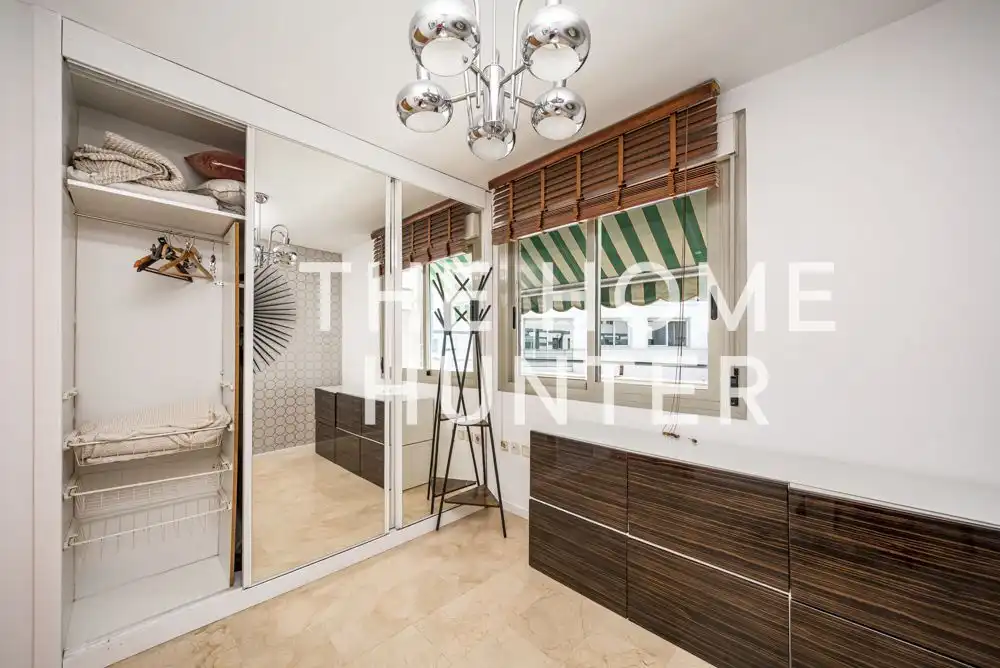 Baño de Piso de alquiler en Madrid con Aire acondicionado, Calefacción y Jardín privado