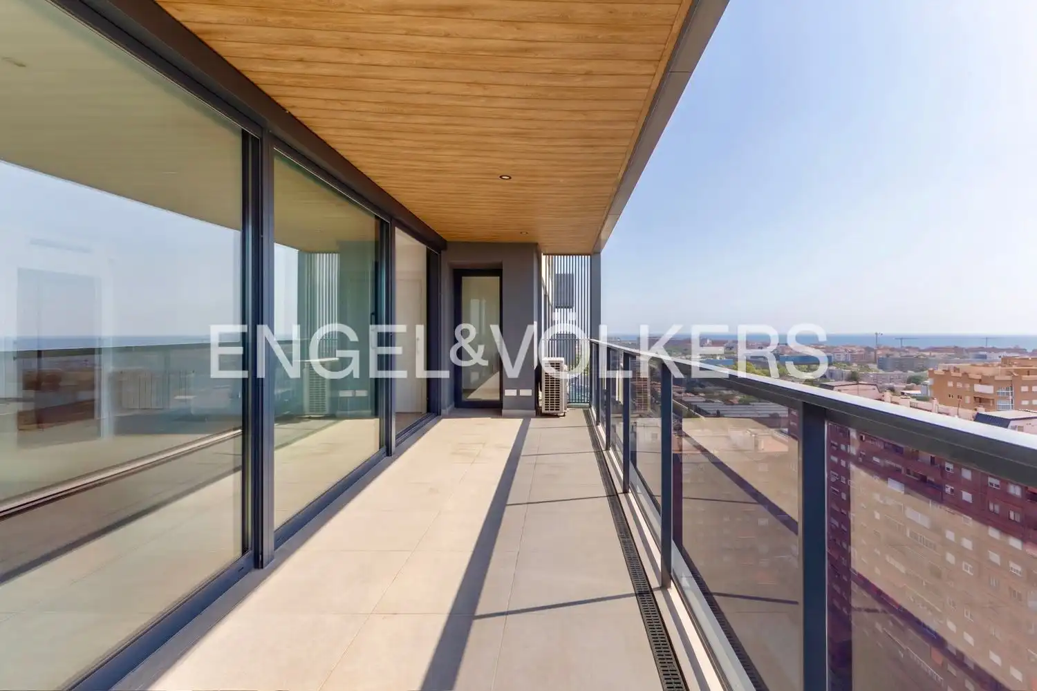 Terrace of Flat for rent in Valencia  with Air Conditioner, Heating and Terrace