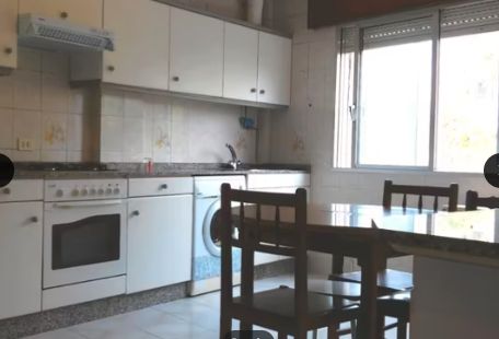 Kitchen of Flat to rent in Santiago de Compostela   with Furnished