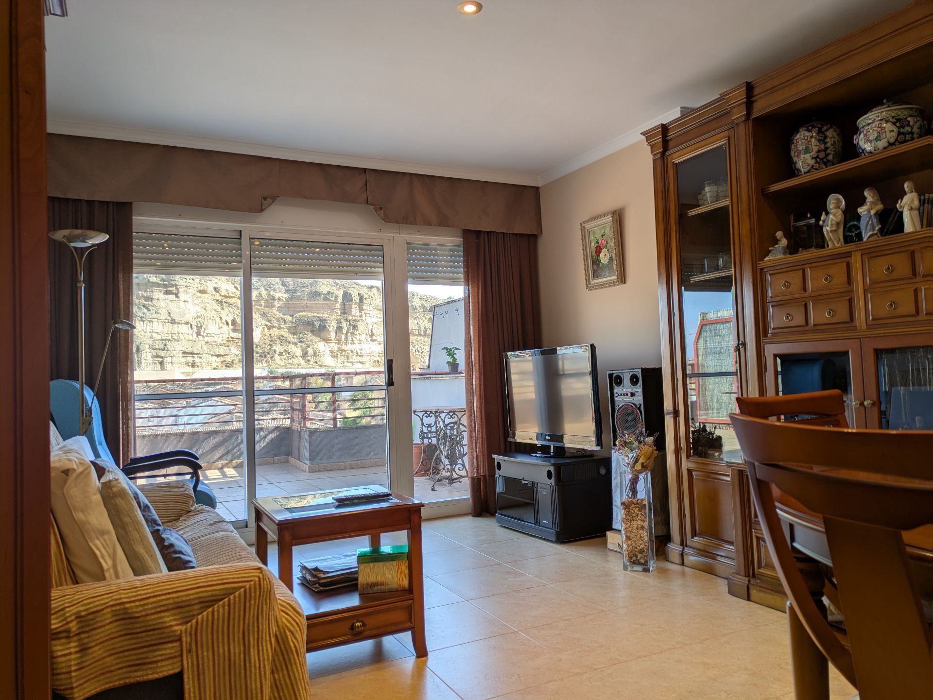 Sala de estar de Ático en venta en Monzón con Calefacción y Terraza