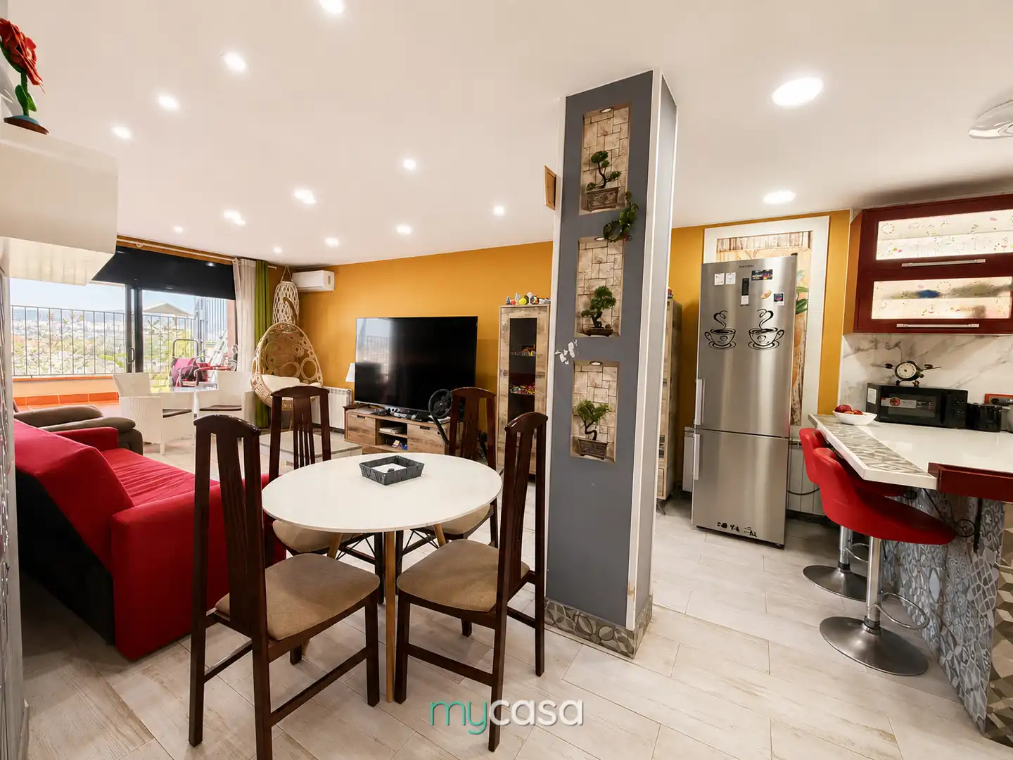 Cocina de Piso en venta en El Prat de Llobregat con Aire acondicionado, Calefacción y Parquet