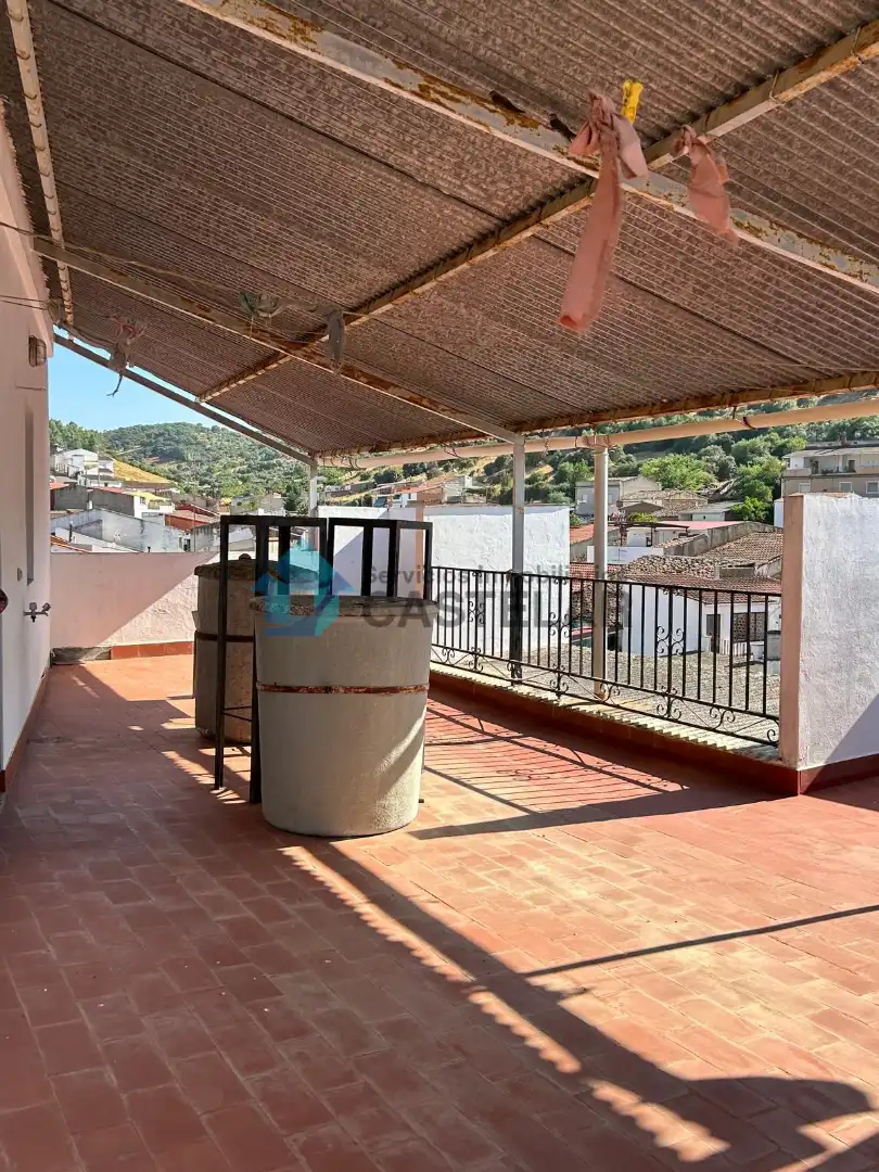 Terraza de Casa adosada en venta en Salvaleón con Amueblado