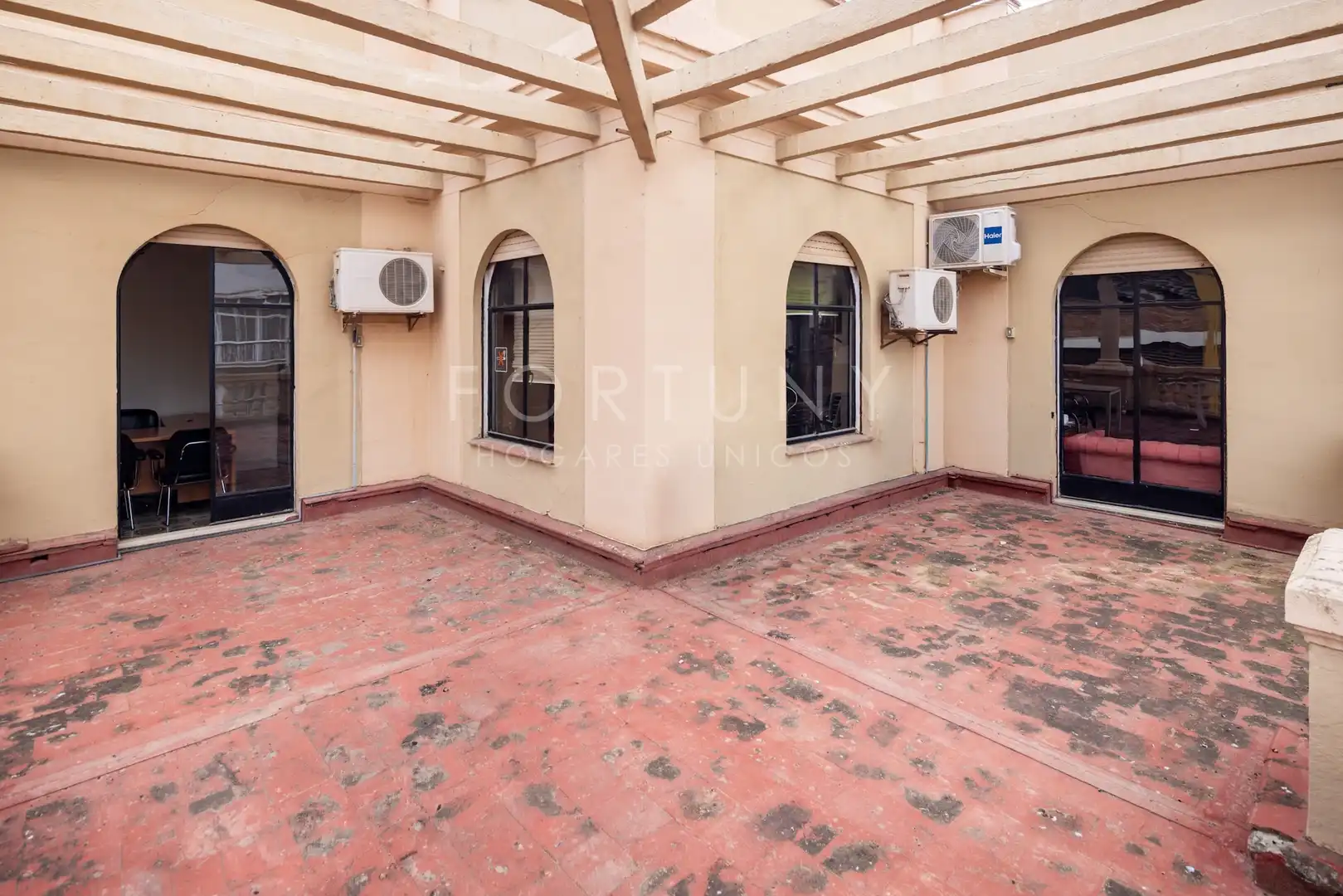 Terrasse von Dachboden zum Verkauf in Málaga mit Klimaanlage, Terrasse und Abstellraum