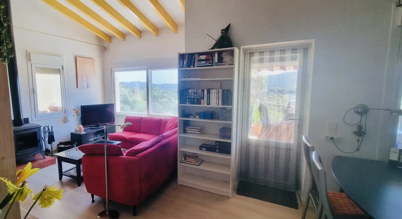 Sala de estar de Casa o chalet en venta en Xaló con Aire acondicionado, Calefacción y Jardín privado