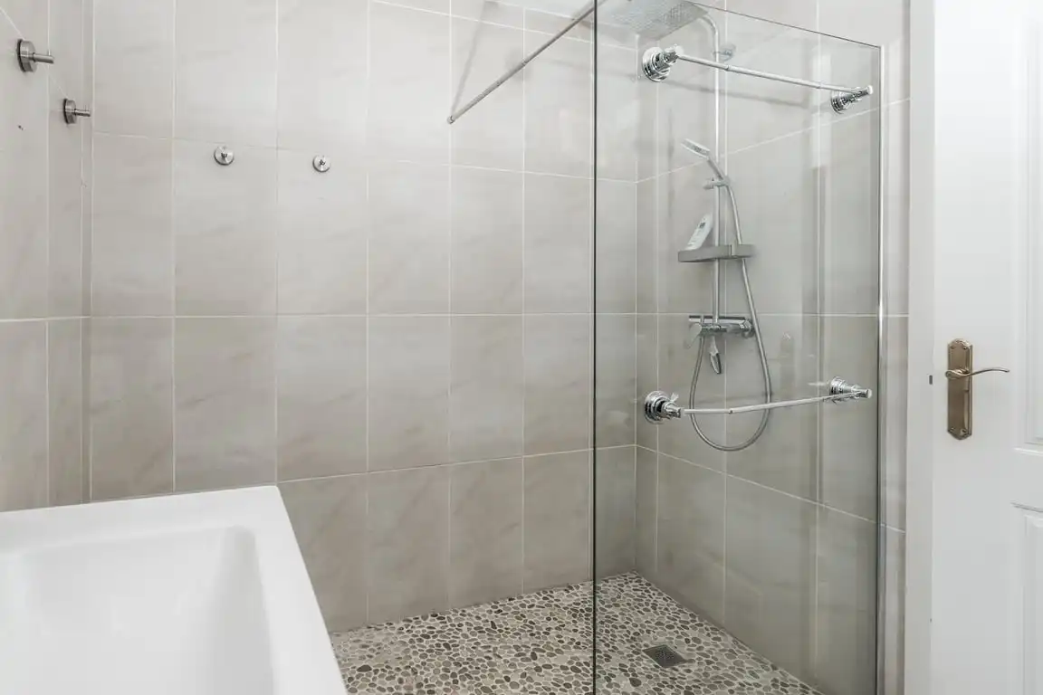 Baño de Casa o chalet en venta en Jávea / Xàbia con Aire acondicionado, Jardín privado y Terraza