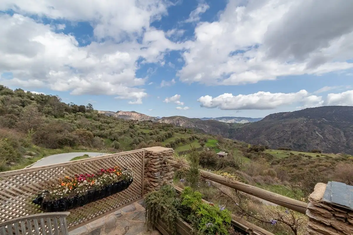 Terrassa de Casa o xalet en venda en Pórtugos amb Calefacció, Jardí privat i Terrassa