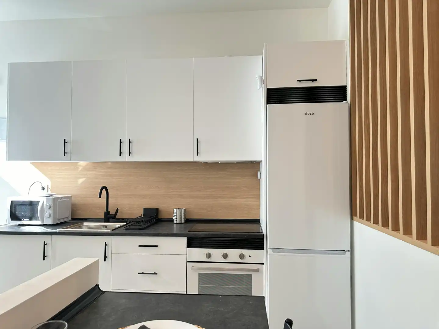 Küche von Wohnung zur Miete in Madrid mit Heizung, Möbliert und Waschmaschine