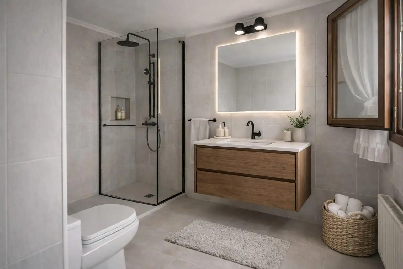 Bathroom of Country homes for sale in Abanto y Ciérvana-Abanto Zierbena
