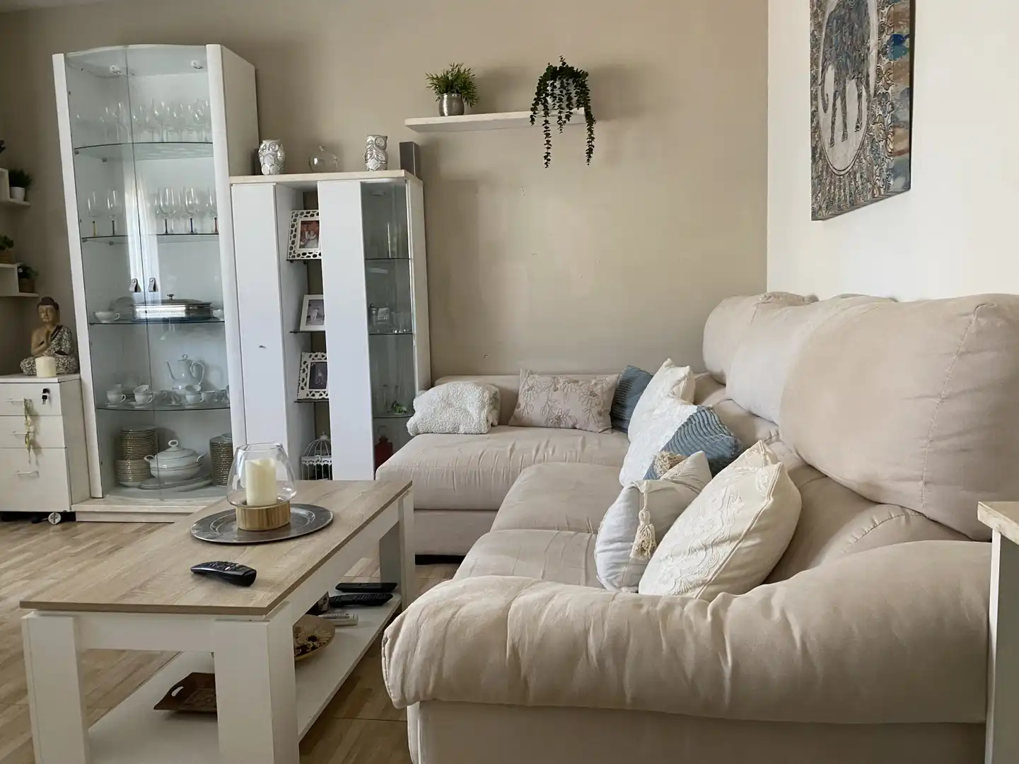 Sala d'estar de Pis en venda en Xirivella amb Calefacció, Jardí privat i Traster