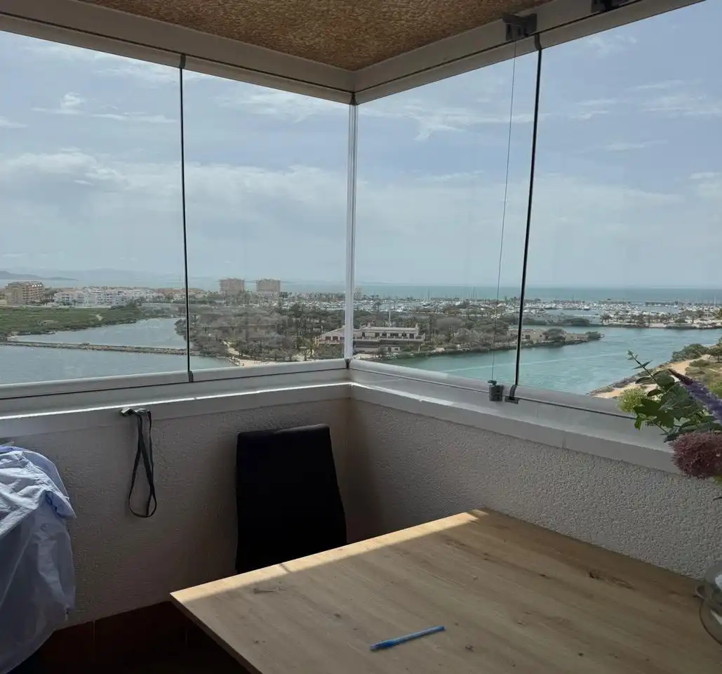 Terraza de Ático en venta en La Manga del Mar Menor con Aire acondicionado, Terraza y Piscina