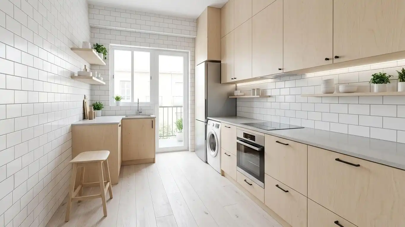 Cocina de Apartamento en venta en Bellreguard con Terraza