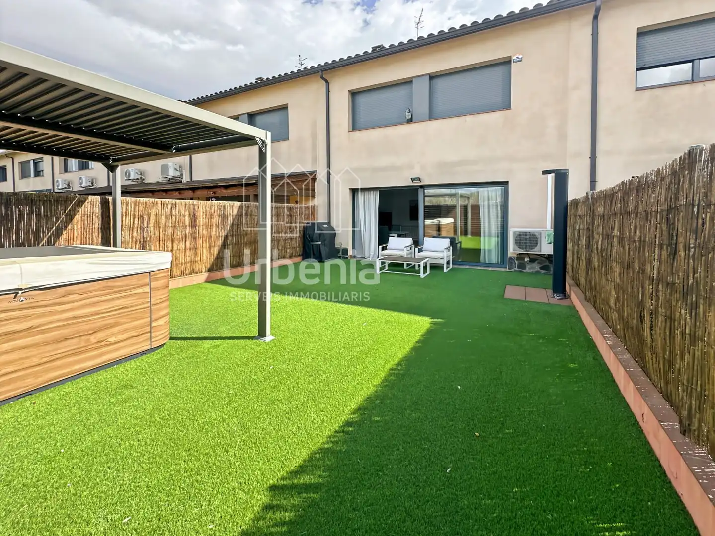 Terrasse von Haus oder Chalet zum Verkauf in Gualba mit Klimaanlage, Heizung und Privatgarten