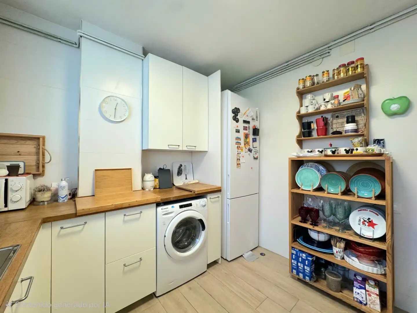 Kitchen of Flat for sale in Castelldefels  with Heating, Parquet flooring and Terrace