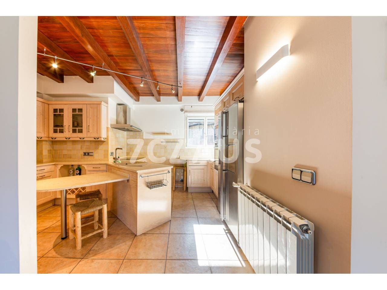 Cuina de Casa adosada de lloguer en Ordino amb Calefacció, Parquet i Terrassa